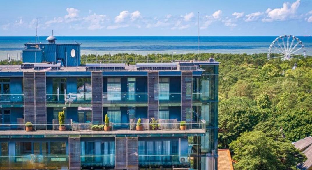 Apartmán Palanga Sea View Exteriér fotografie